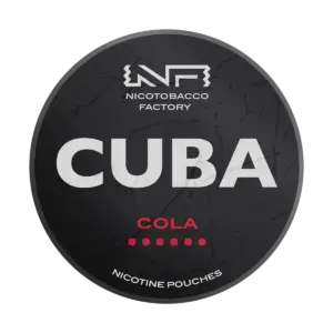 CUBA Black 66 mg – nikotinové sáčky (snus)