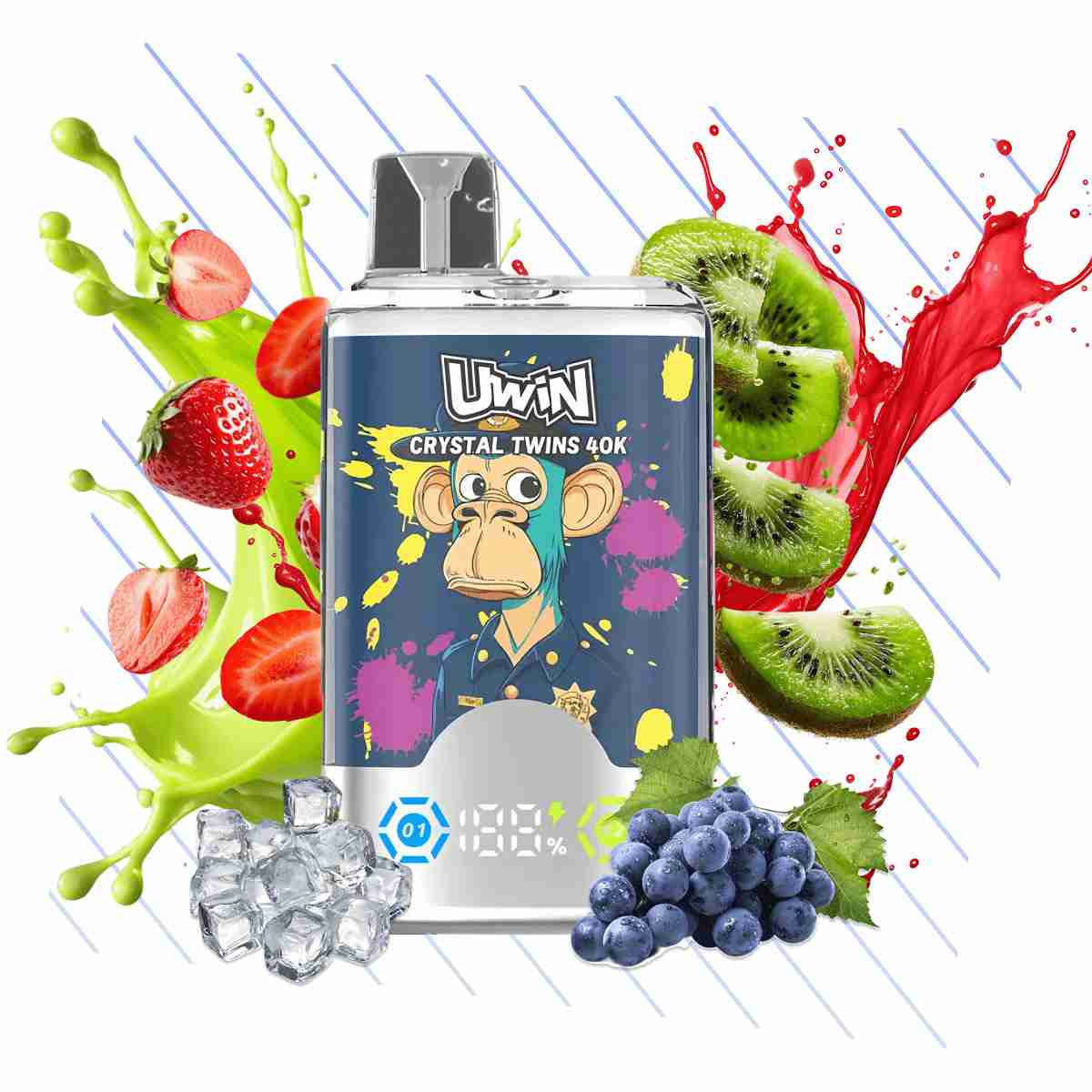 Uwin RandM Crystal Twins 40000, 20 mg