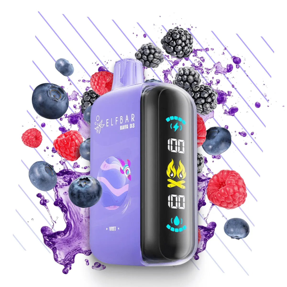 Elf Bar Raya D3, 25000 potahů, 50 mg