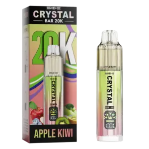 SKE Crystal Bar Apple Kiwi 50 mg s cartridgemi, 20000 potahů