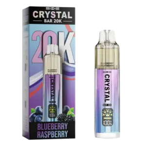 SKE Crystal Bar Blueberry Raspberry 50 mg s cartridgemi, 20000 potahů