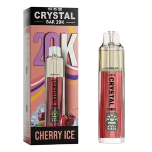 SKE Crystal Bar Cherry Ice 50 mg s cartridgemi, 20000 potahů