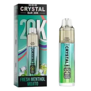 SKE Crystal Bar Fresh Menthol Mojito 50 mg s cartridgemi, 20000 potahů