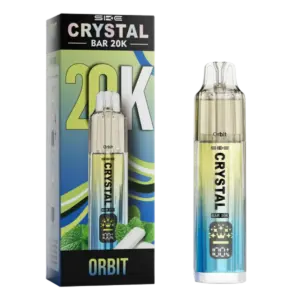 SKE Crystal Bar Orbit 50 mg s cartridgemi, 20000 potahů