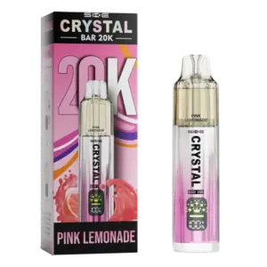 SKE Crystal Bar Pink Lemonade 50 mg s cartridgemi, 20000 potahů