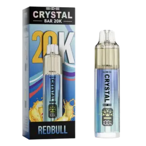 SKE Crystal Bar RedBull 50 mg s cartridgemi, 20000 potahů