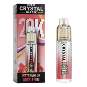SKE Crystal Bar Watermelon Bubblegum 50 mg s cartridgemi, 20000 potahů